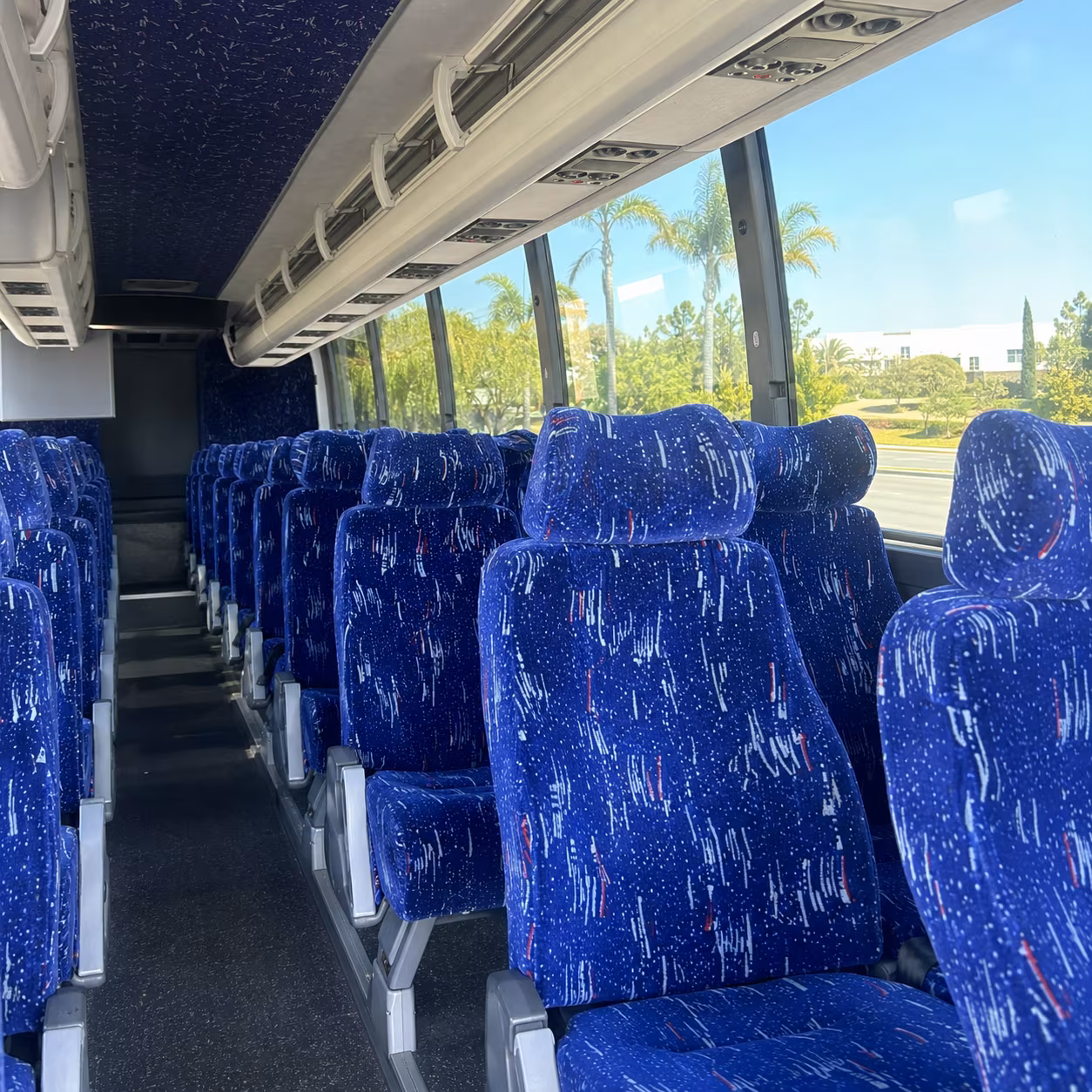 charter buses for corporate events and conferences at the bryant conference center