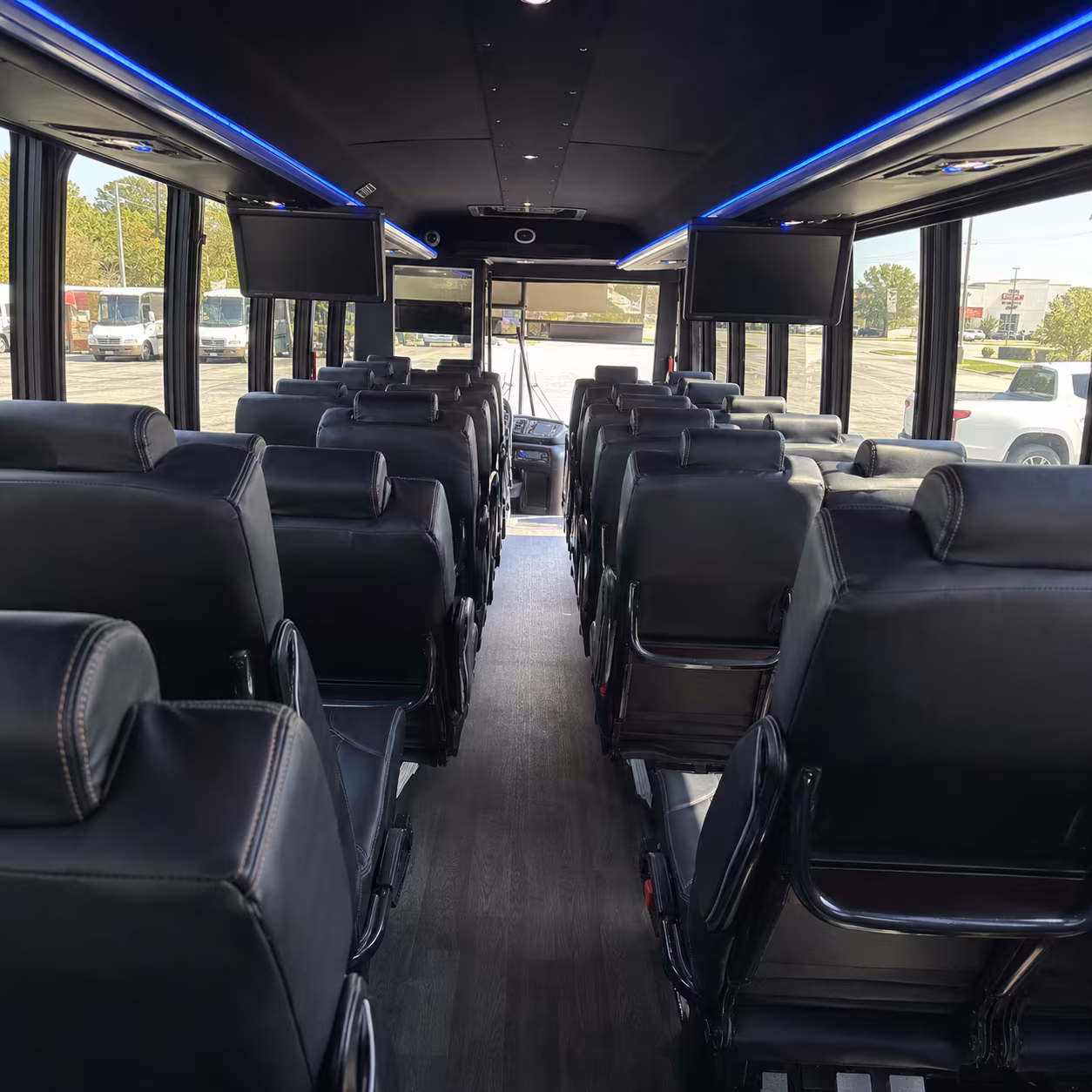 does the day of the week or the date change what a bus rental costs in tuscaloosa