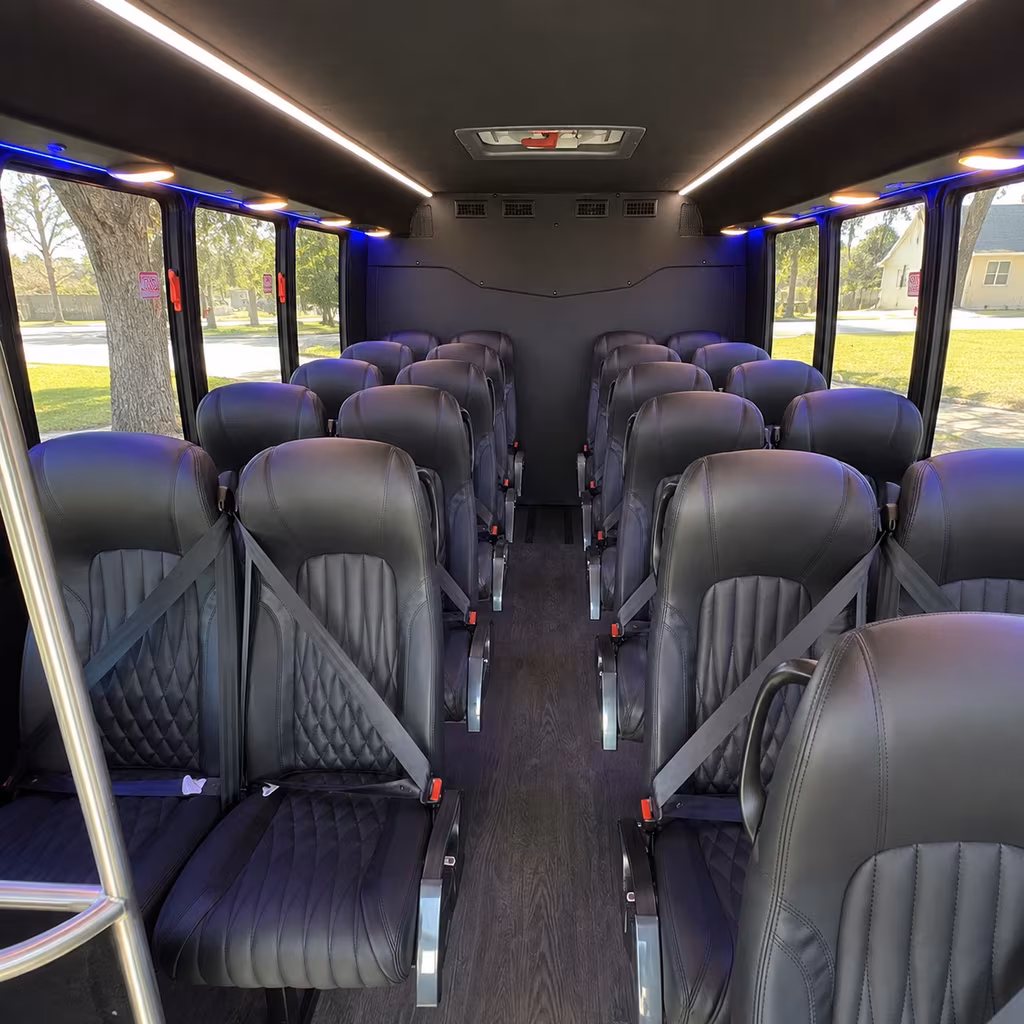 minibus interior