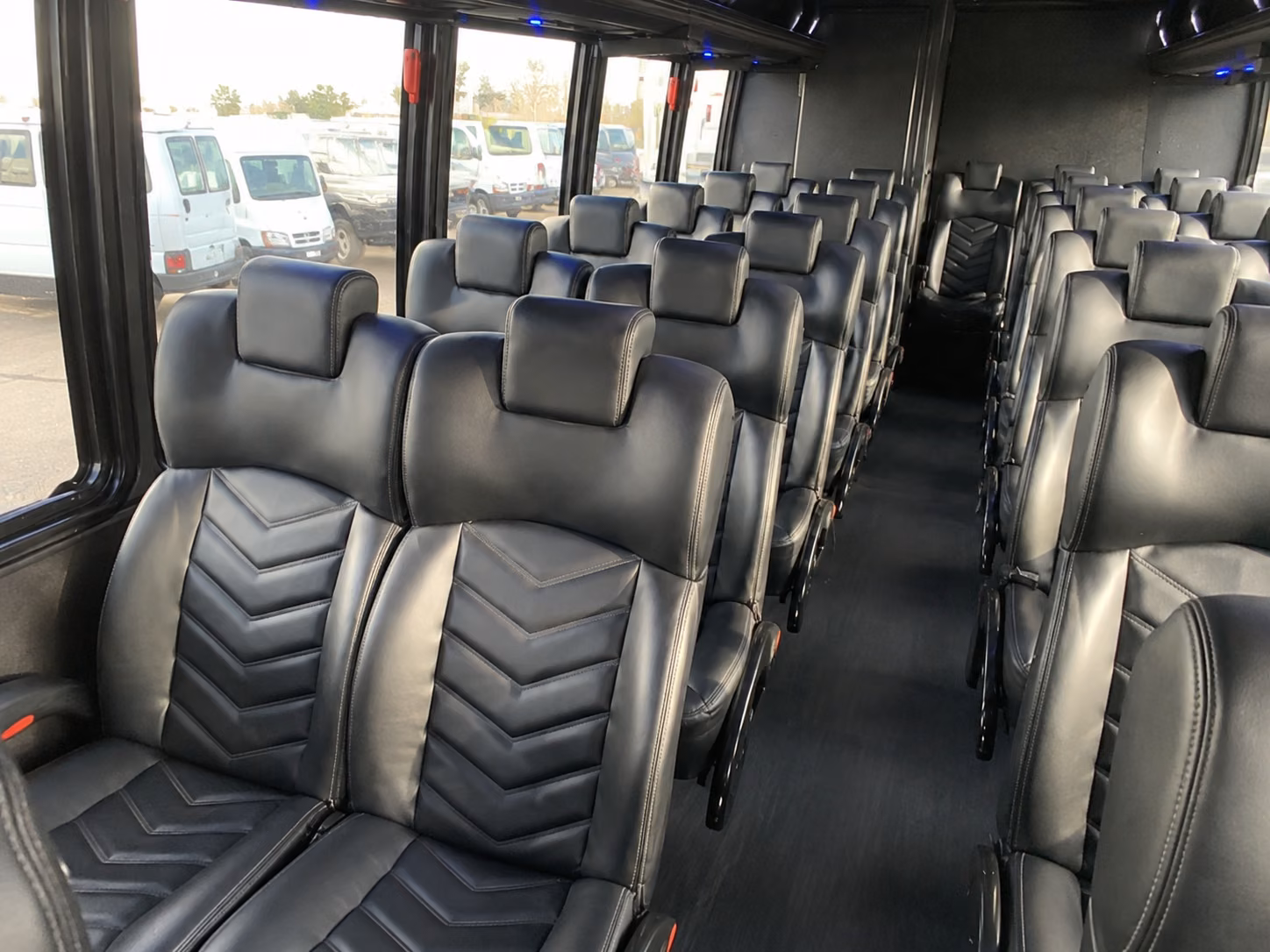 tuscaloosa long distance transportation onboard seating