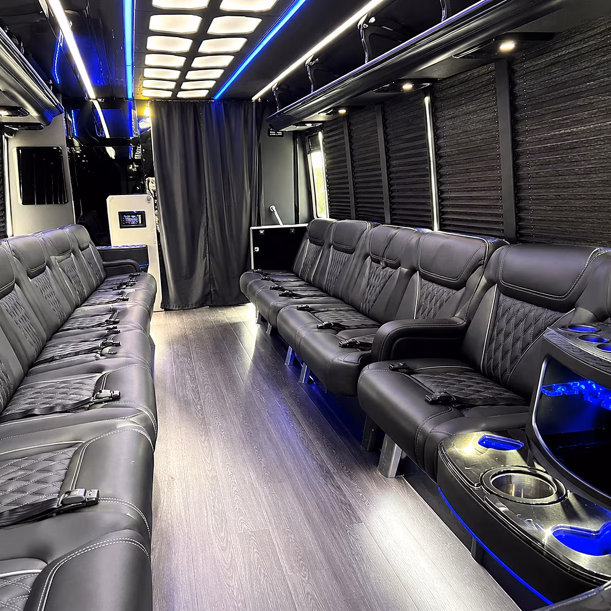 tuscaloosa party bus inside