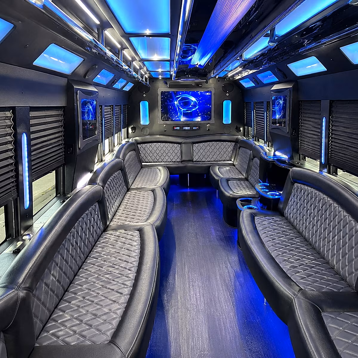 tuscaloosa party bus interior