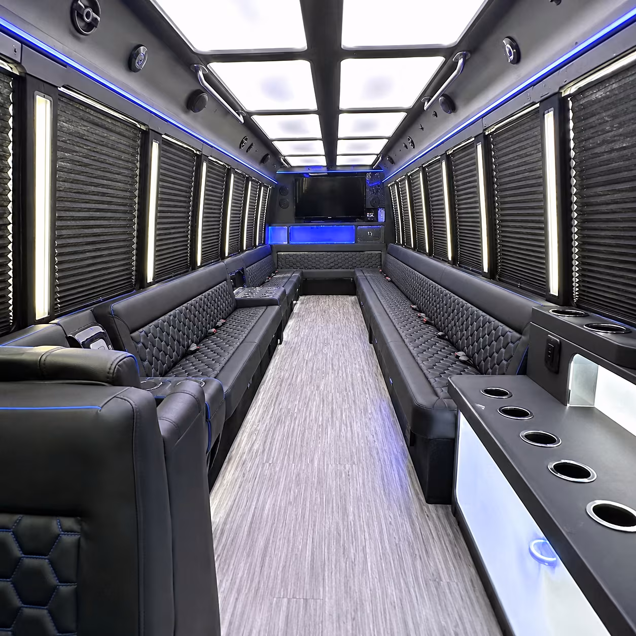 tuscaloosa party bus rentals inside