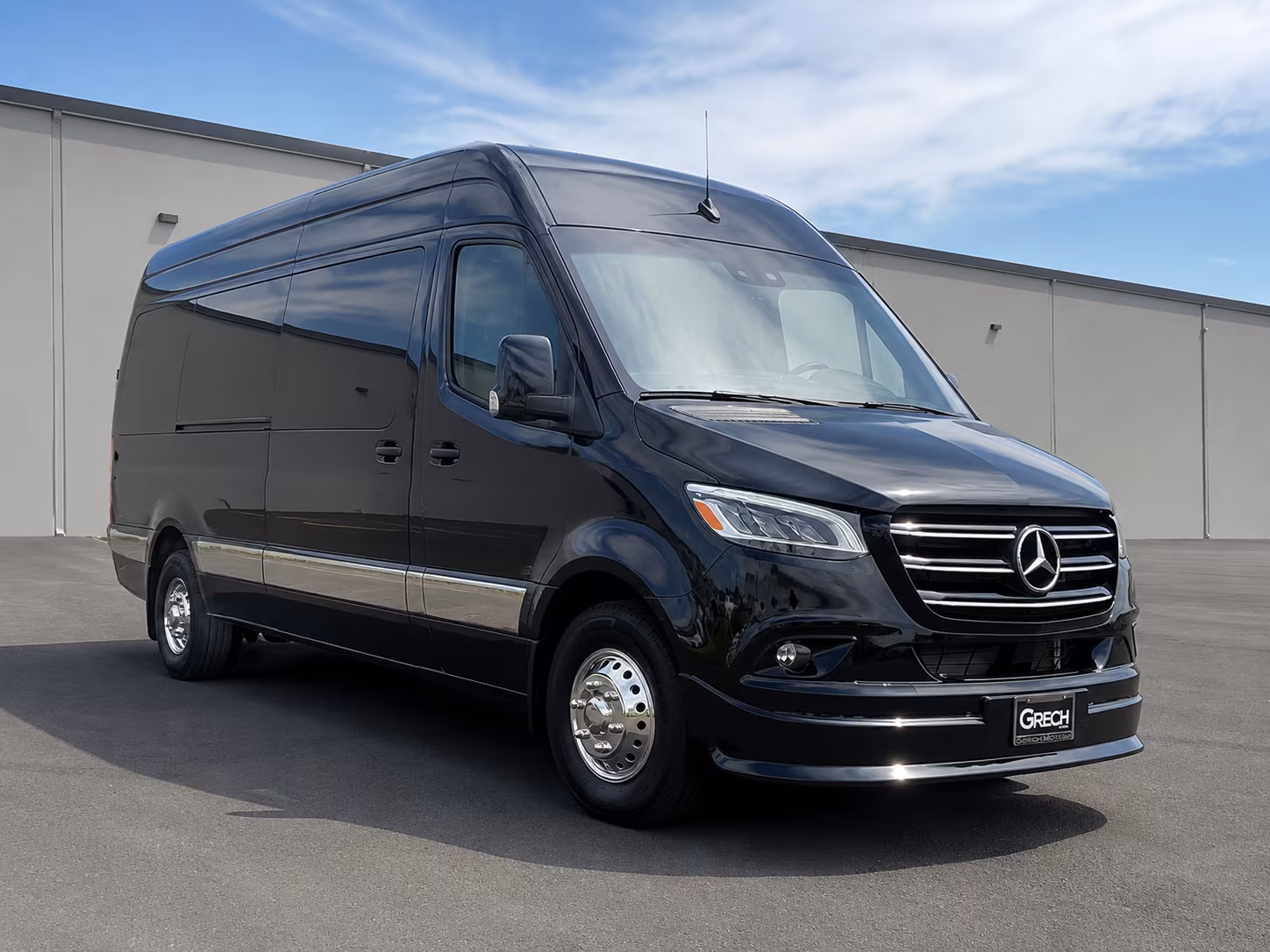 tuscaloosa sprinter van with driver