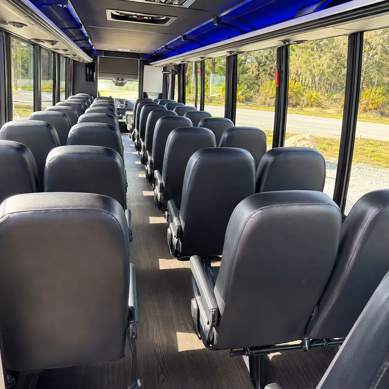 what kind of bus am i looking for and how does that change the price in tuscaloosa